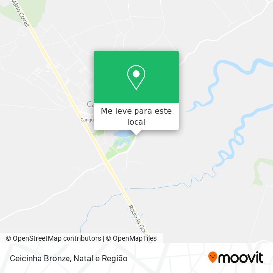 Ceicinha Bronze mapa