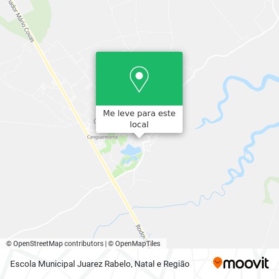 Escola Municipal Juarez Rabelo mapa