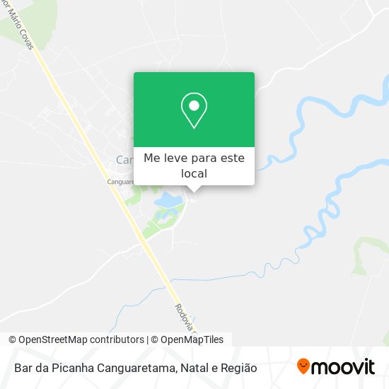Bar da Picanha Canguaretama mapa