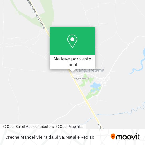 Creche Manoel Vieira da Silva mapa