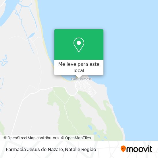Farmácia Jesus de Nazaré mapa