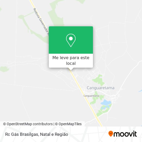 Rc Gás Brasilgas mapa