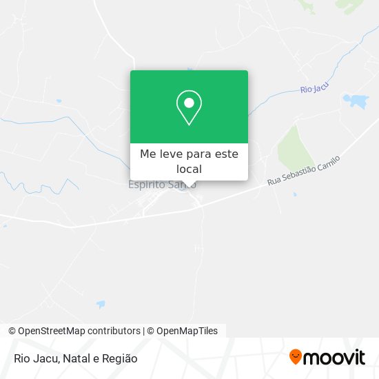 Rio Jacu mapa