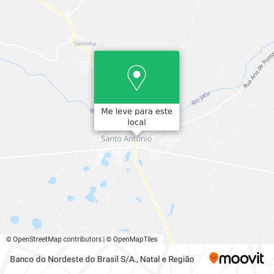 Banco do Nordeste do Brasil S / A. mapa