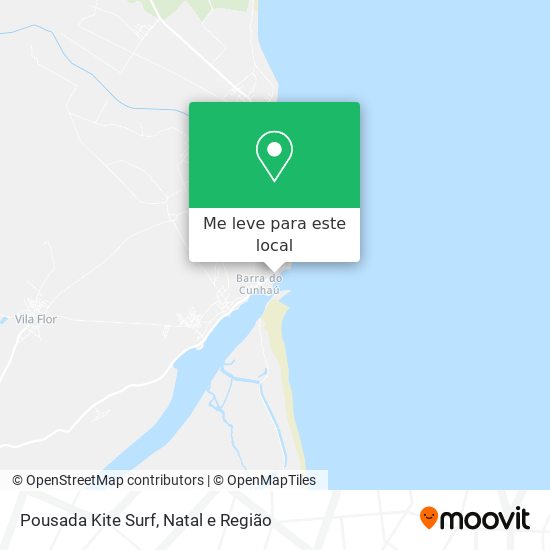 Pousada Kite Surf mapa