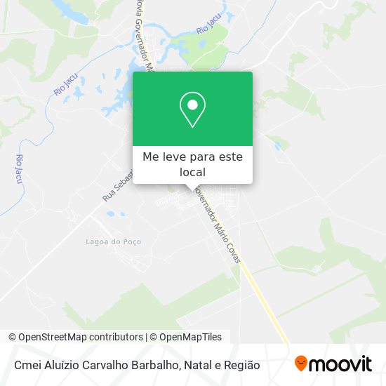 Cmei Aluízio Carvalho Barbalho mapa