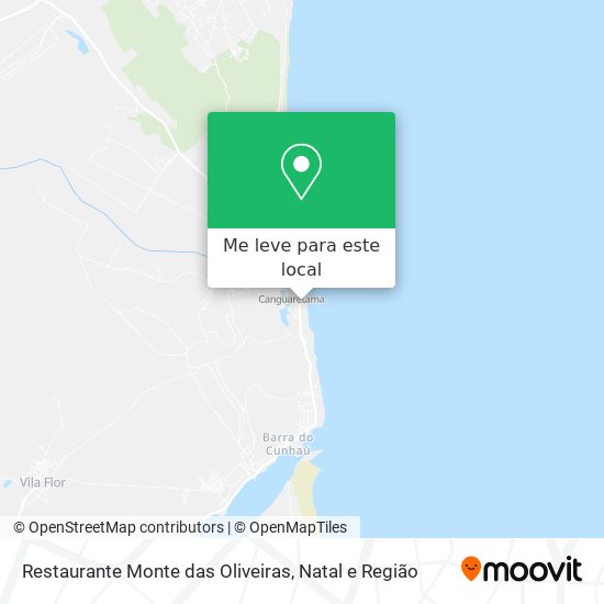 Restaurante Monte das Oliveiras mapa