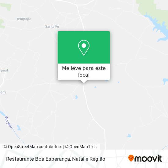 Restaurante Boa Esperança mapa