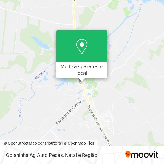 Goianinha Ag Auto Pecas mapa
