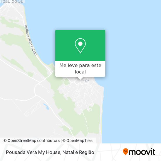 Pousada Vera My House mapa