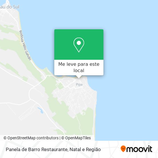 Panela de Barro Restaurante mapa
