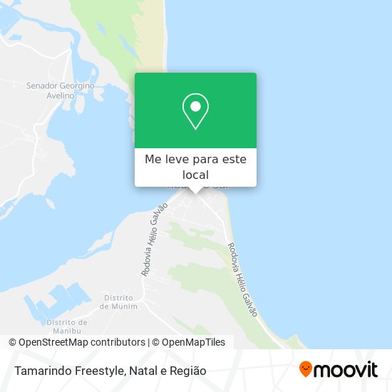 Tamarindo Freestyle mapa