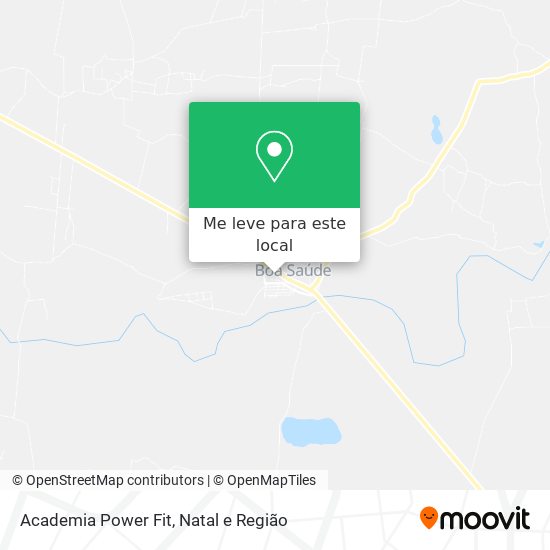 Academia Power Fit mapa