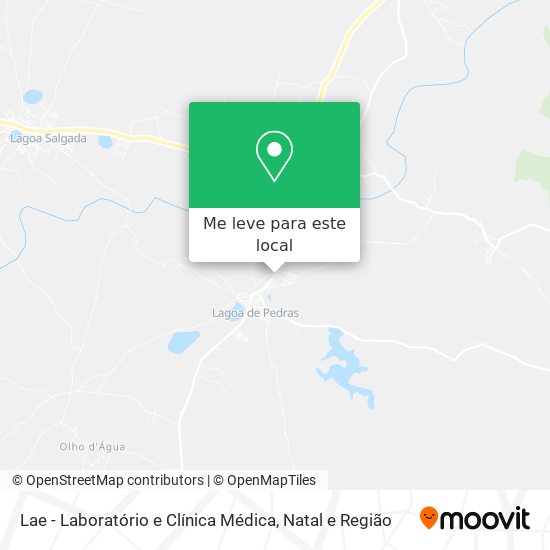 Lae - Laboratório e Clínica Médica mapa