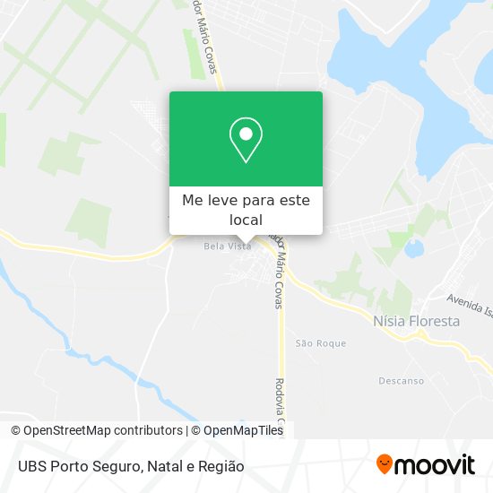 UBS Porto Seguro mapa