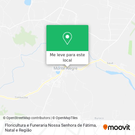 Floricultura e Funeraria Nossa Senhora de Fátima mapa