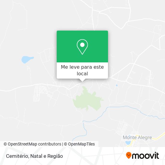Cemitério mapa