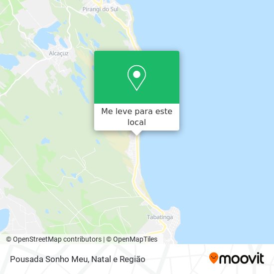Pousada Sonho Meu mapa