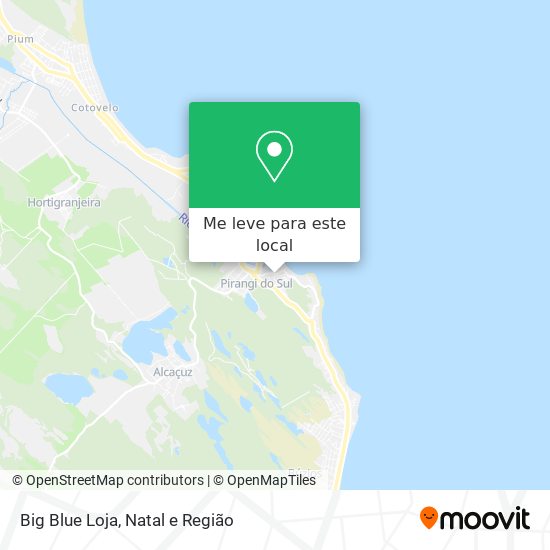 Big Blue Loja mapa