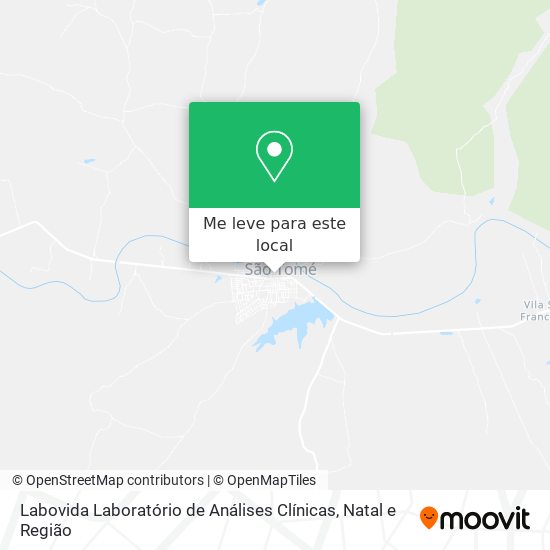 Labovida Laboratório de Análises Clínicas mapa