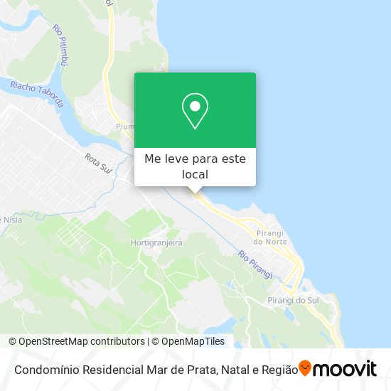 Condomínio Residencial Mar de Prata mapa