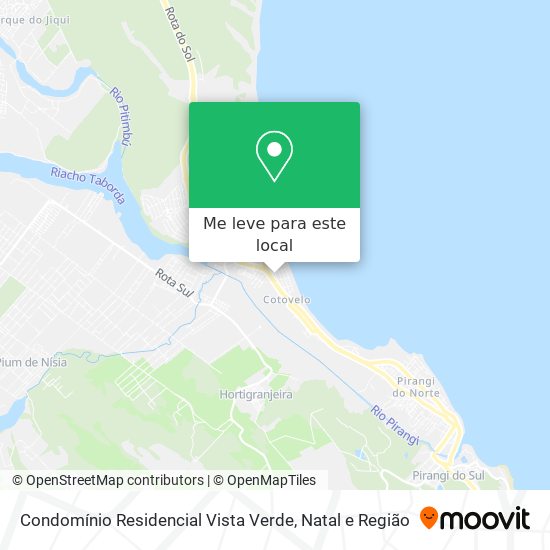 Condomínio Residencial Vista Verde mapa