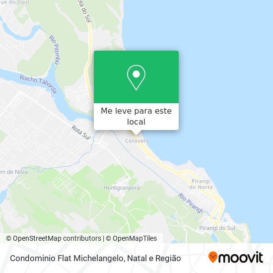 Condominio Flat Michelangelo mapa