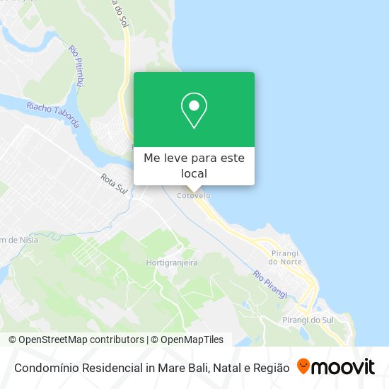 Condomínio Residencial in Mare Bali mapa