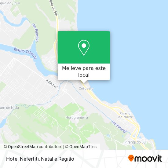 Hotel Nefertiti mapa
