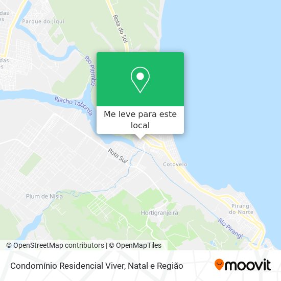 Condomínio Residencial Viver mapa