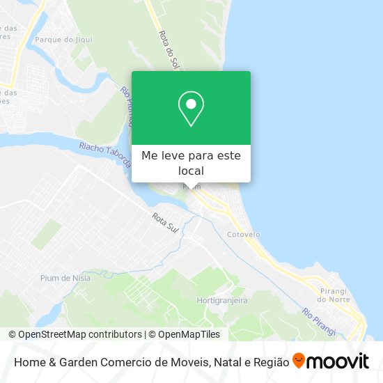 Home & Garden Comercio de Moveis mapa