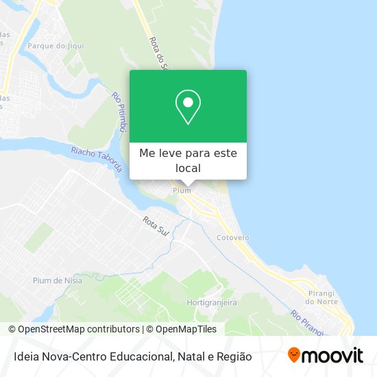 Ideia Nova-Centro Educacional mapa