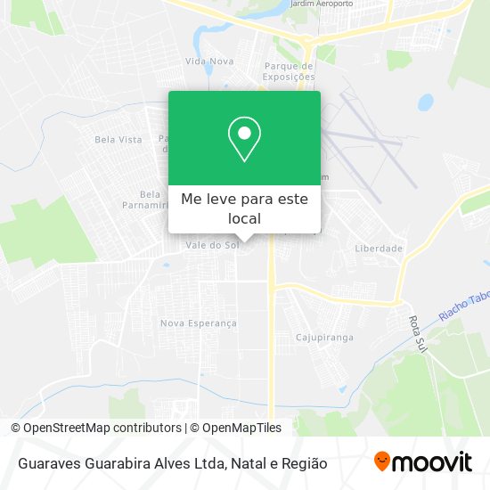 Guaraves Guarabira Alves Ltda mapa