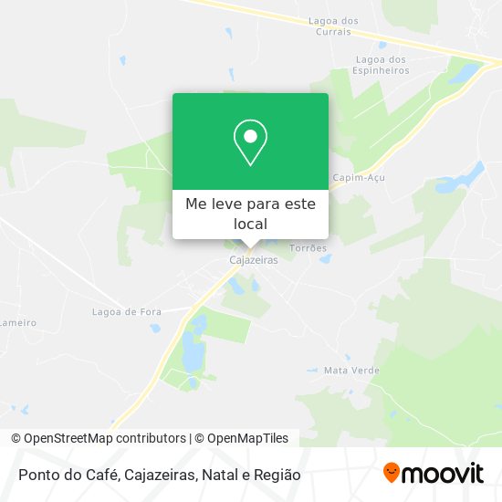 Ponto do Café, Cajazeiras mapa