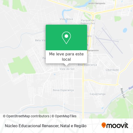 Núcleo Educacional Renascer mapa