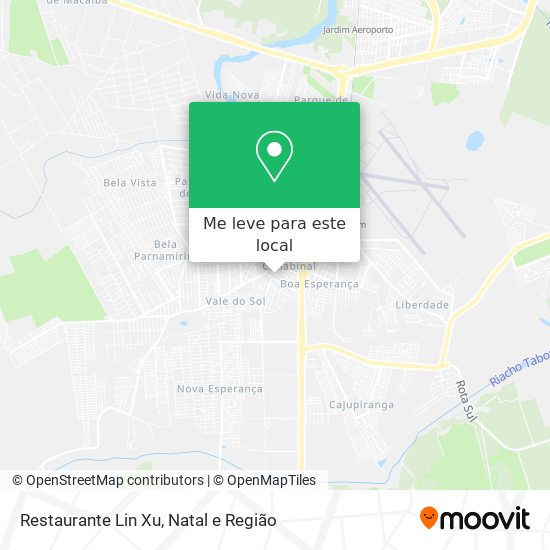 Restaurante Lin Xu mapa