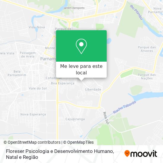 Floreser Psicologia e Desenvolvimento Humano mapa