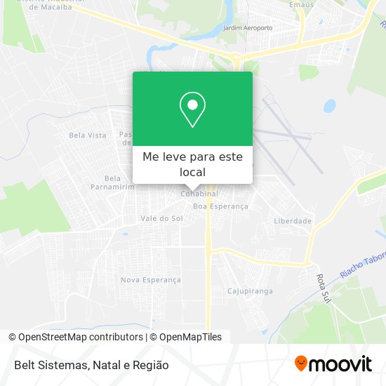 Belt Sistemas mapa