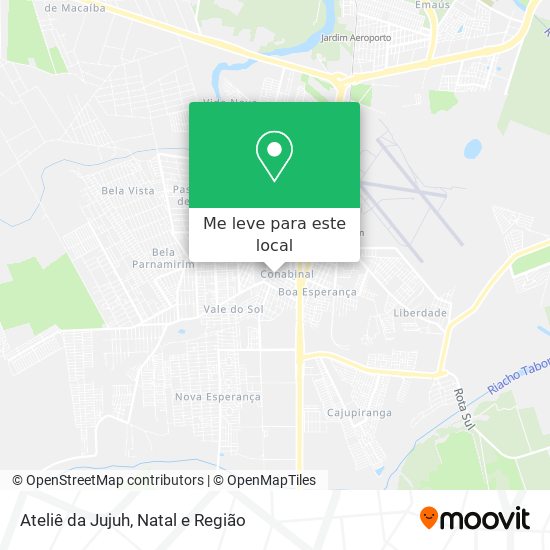 Ateliê da Jujuh mapa