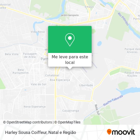 Harley Sousa Coiffeur mapa