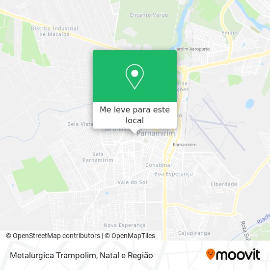 Metalurgica Trampolim mapa