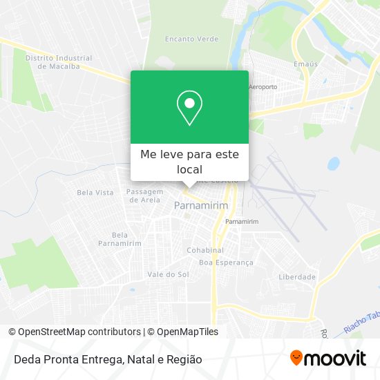 Deda Pronta Entrega mapa