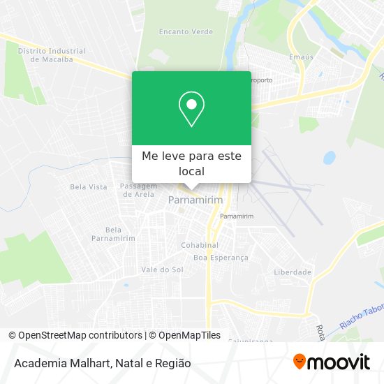 Academia Malhart mapa