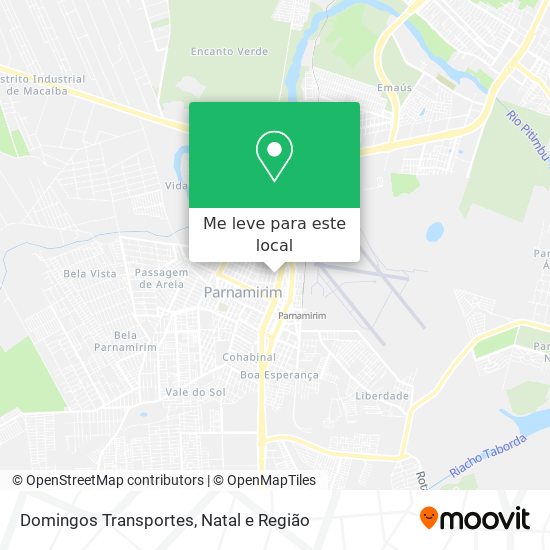 Domingos Transportes mapa