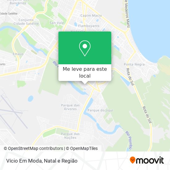 Vício Em Moda mapa