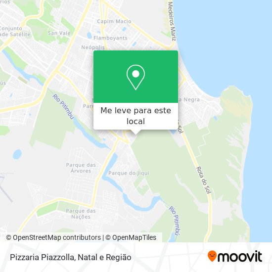 Pizzaria Piazzolla mapa