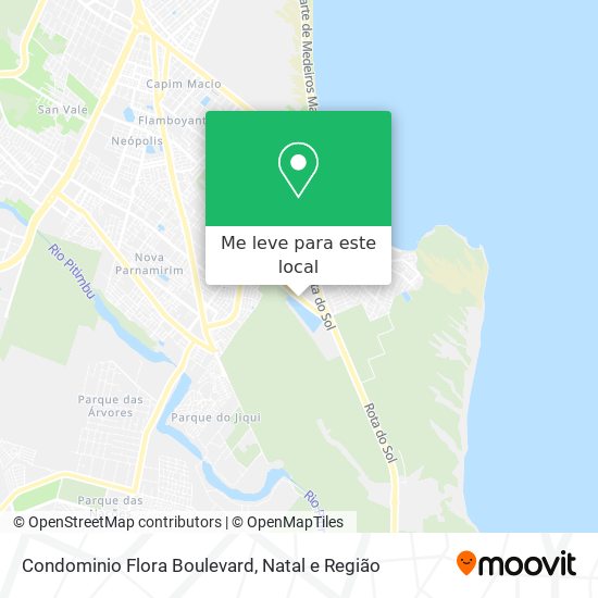 Condominio Flora Boulevard mapa