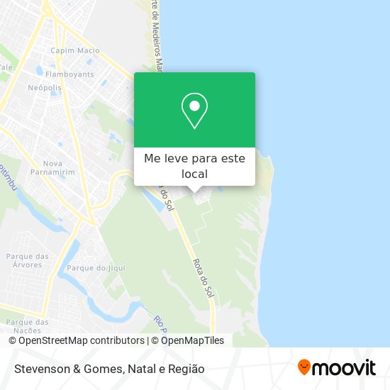 Stevenson & Gomes mapa