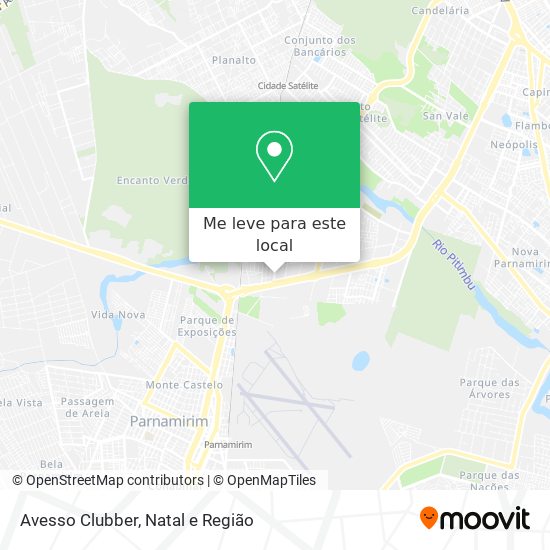 Avesso Clubber mapa