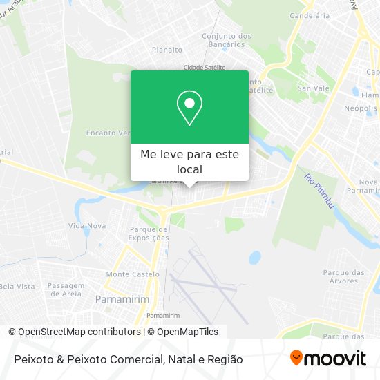 Peixoto & Peixoto Comercial mapa